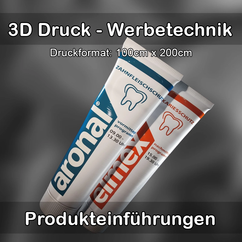 3D Druck Service für Werbetechnik in Oberkrämer 