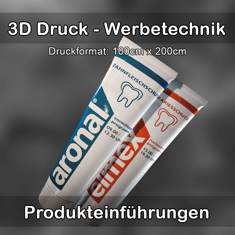 3D Druck Service für Werbetechnik in Oberthulba 