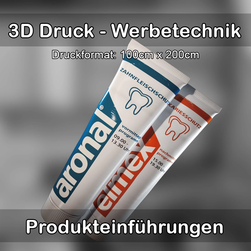 3D Druck Service für Werbetechnik in Oberviechtach 