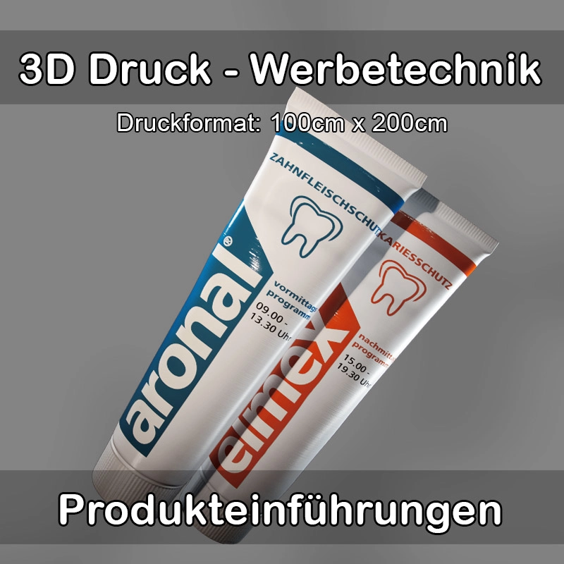 3D Druck Service für Werbetechnik in Ostrau 