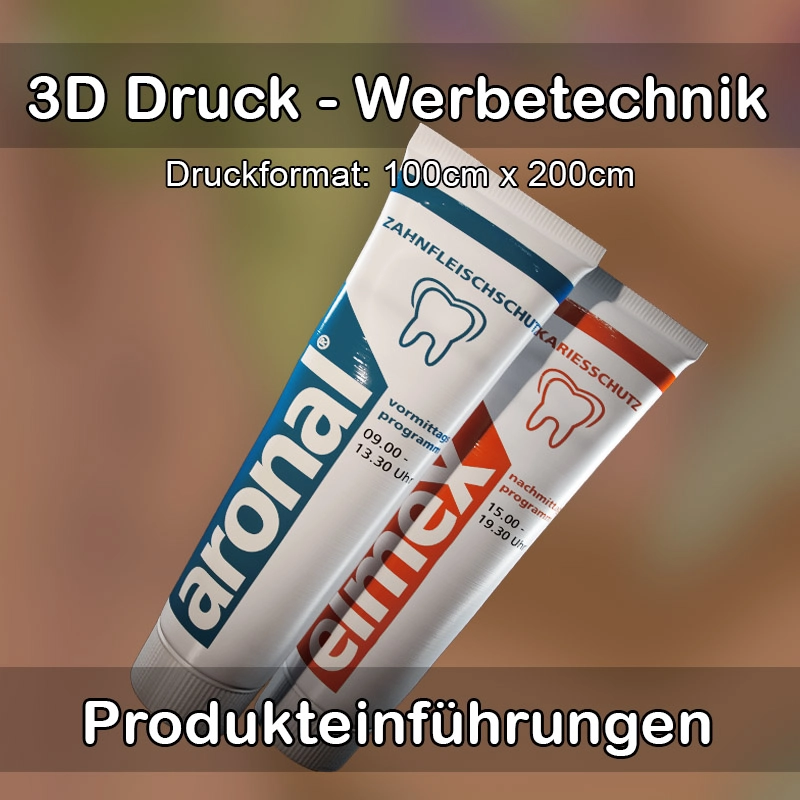 3D Druck Service für Werbetechnik in Piding 