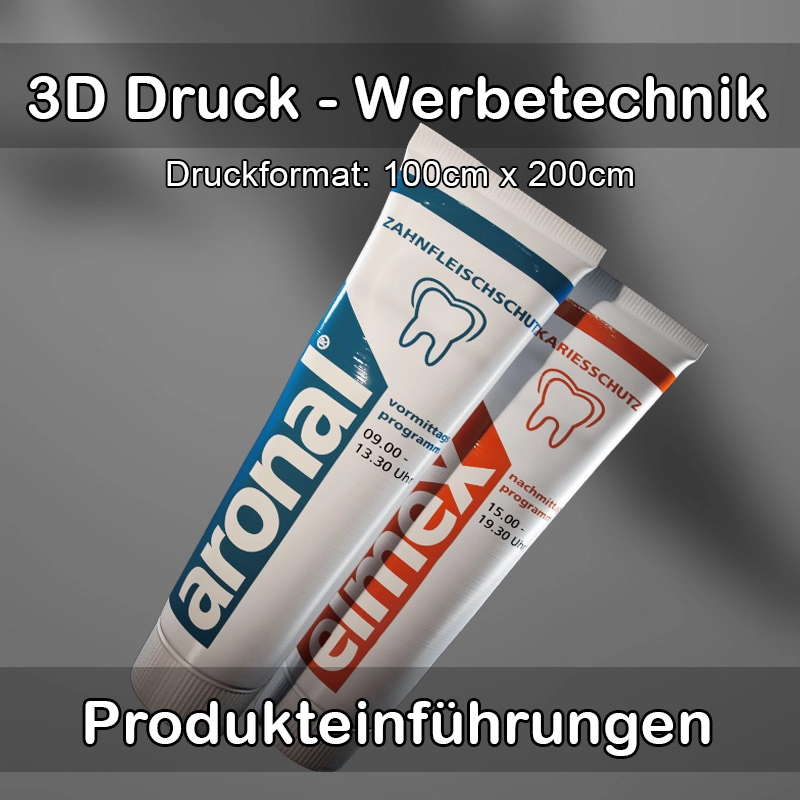 3D Druck Service für Werbetechnik in Planegg 