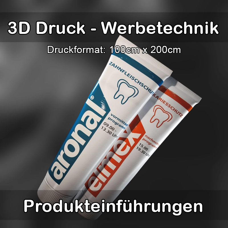 3D Druck Service für Werbetechnik in Pößneck 