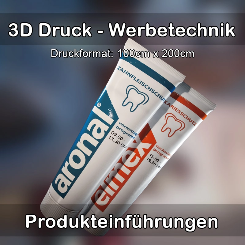 3D Druck Service für Werbetechnik in Poing 