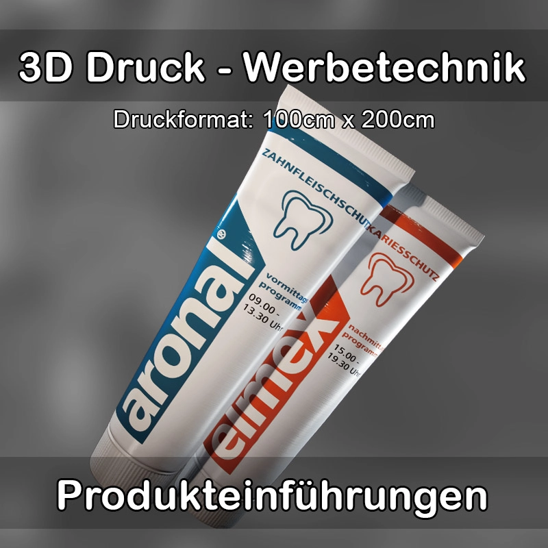 3D Druck Service für Werbetechnik in Ratzeburg 