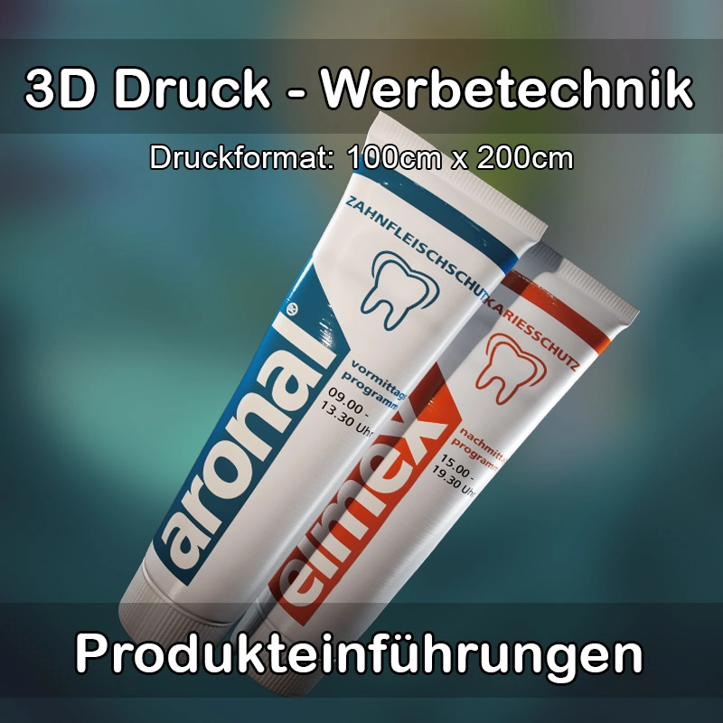 3D Druck Service für Werbetechnik in Rehau 