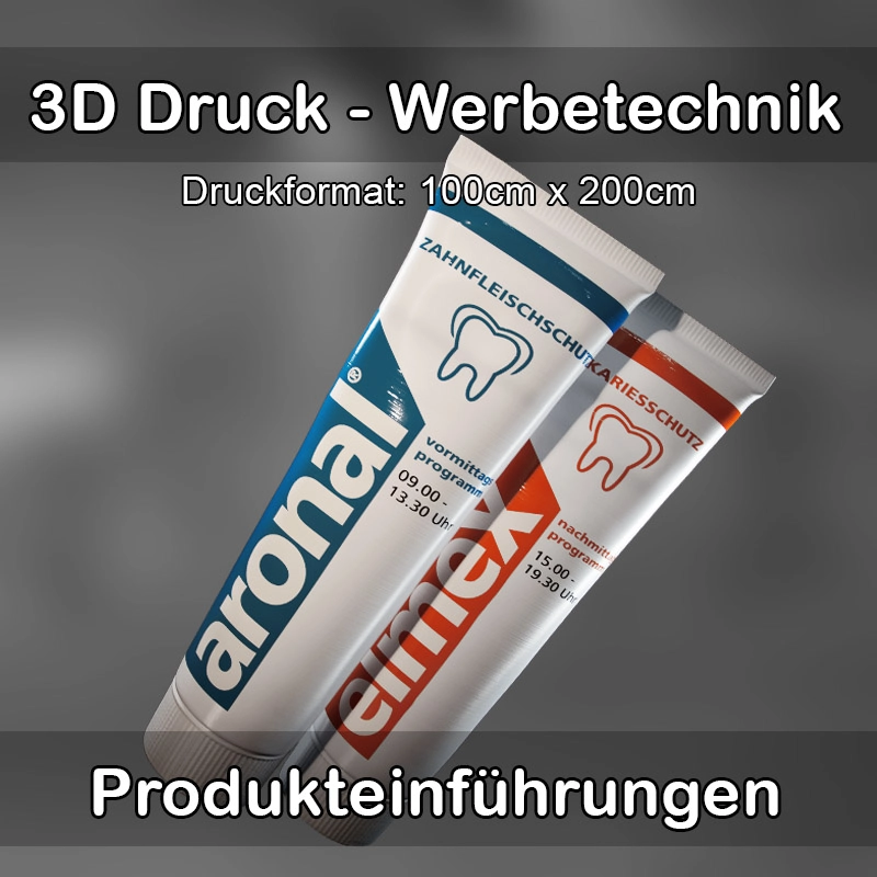 3D Druck Service für Werbetechnik in Rendsburg 