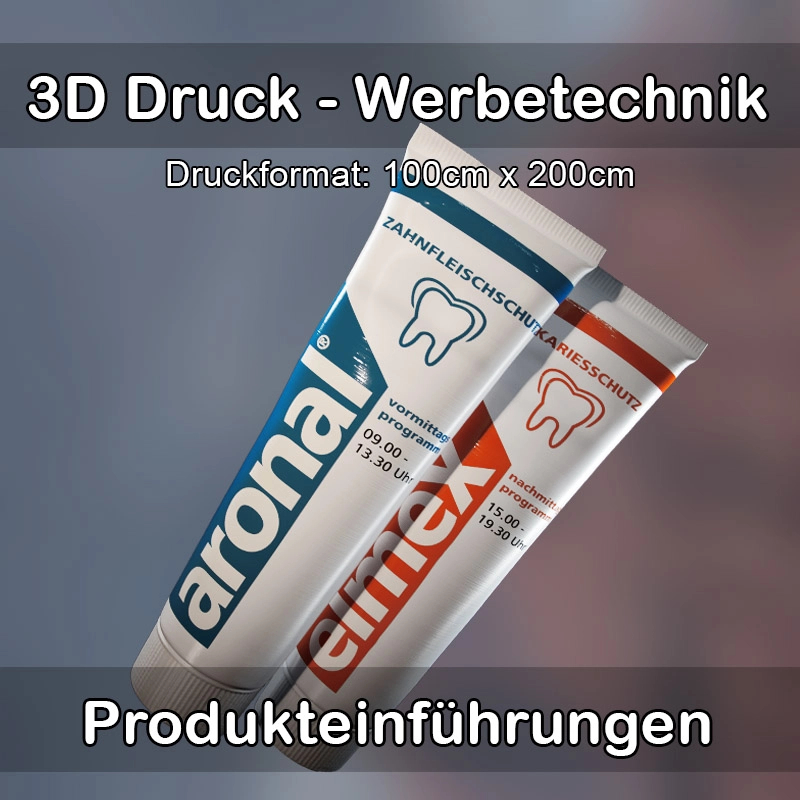 3D Druck Service für Werbetechnik in Reutlingen 