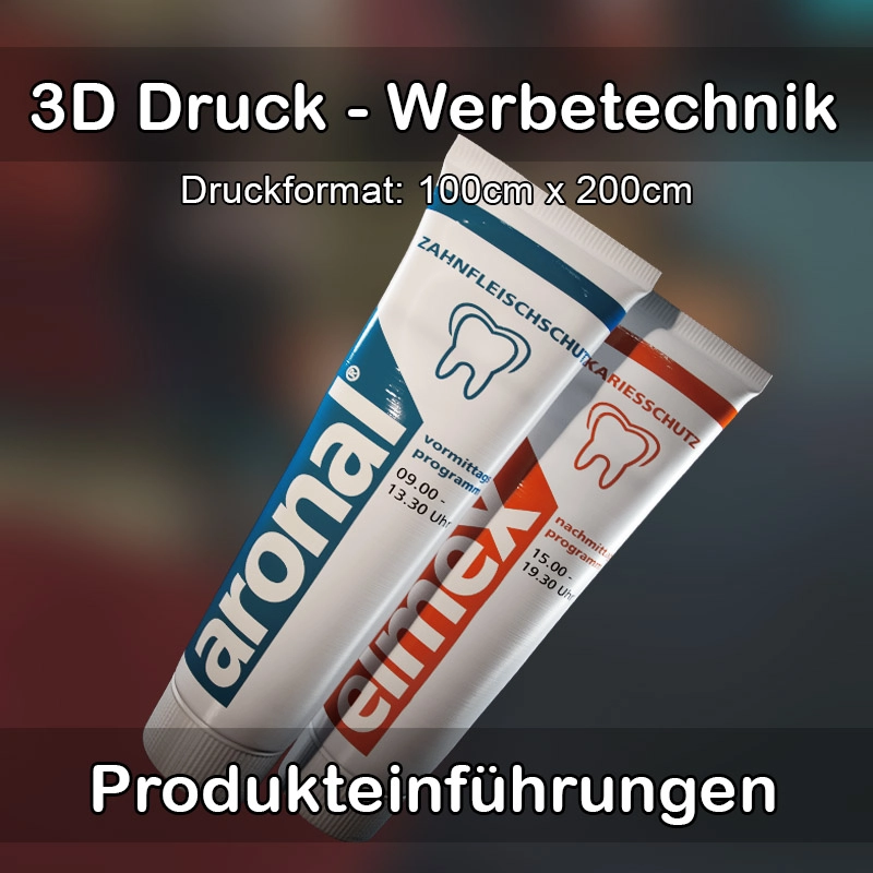 3D Druck Service für Werbetechnik in Rostock 