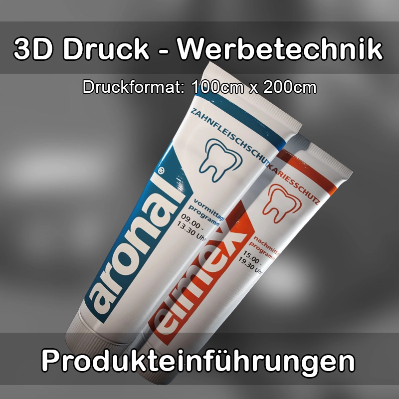 3D Druck Service für Werbetechnik in Rot an der Rot 