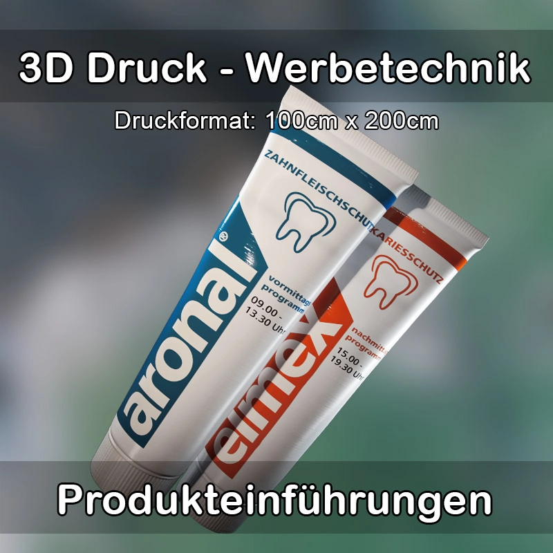 3D Druck Service für Werbetechnik in Rothenburg ob der Tauber 