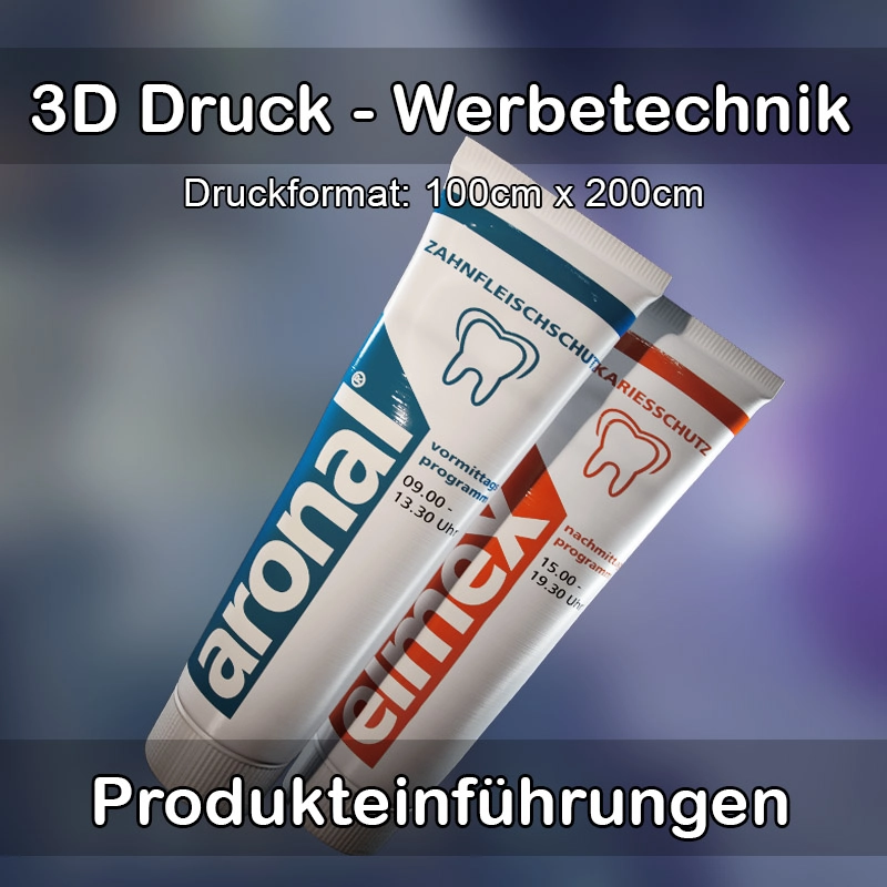 3D Druck Service für Werbetechnik in Rottach-Egern 