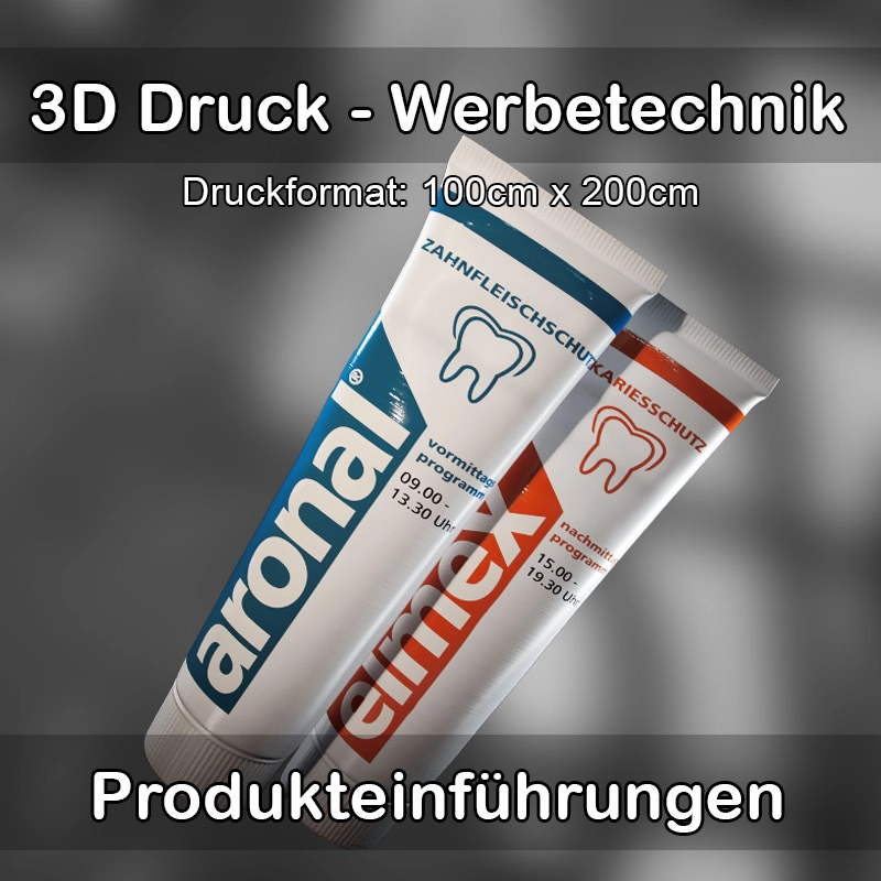 3D Druck Service für Werbetechnik in Saalfeld/Saale 