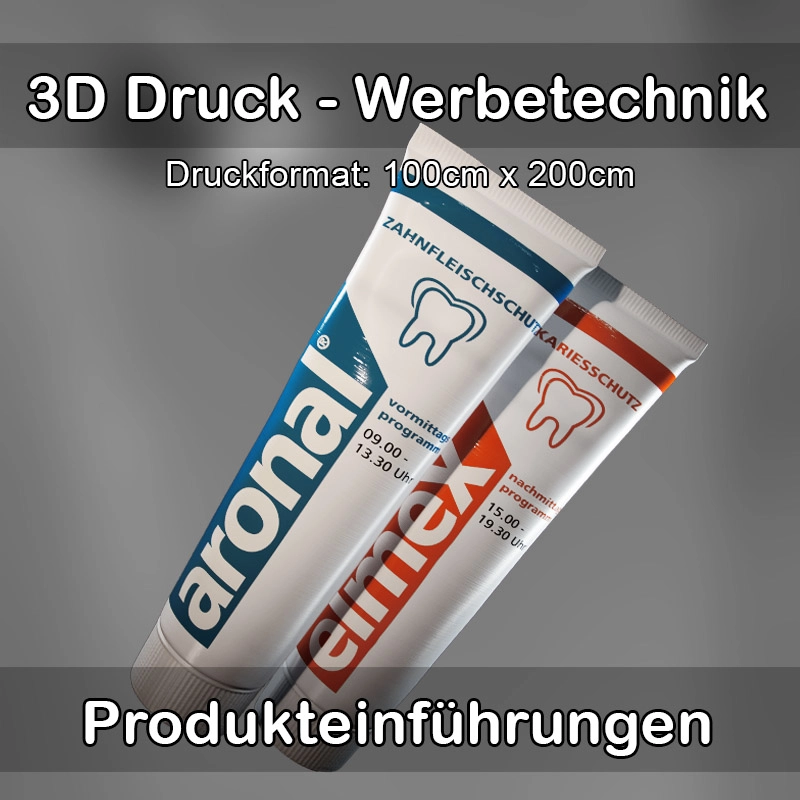 3D Druck Service für Werbetechnik in Satteldorf 