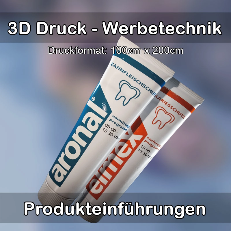 3D Druck Service für Werbetechnik in Scheinfeld 