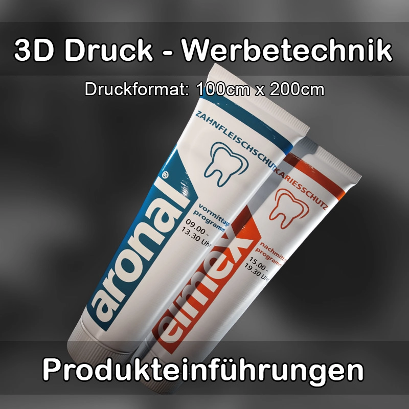 3D Druck Service für Werbetechnik in Schmitten 