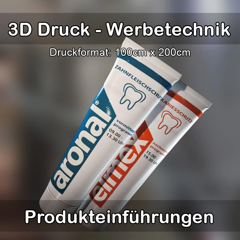 3D Druck Service für Werbetechnik in Schnelldorf 