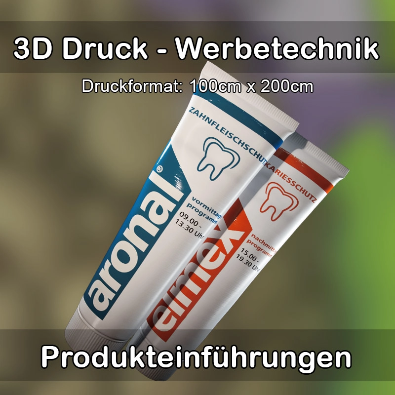 3D Druck Service für Werbetechnik in Schöntal 
