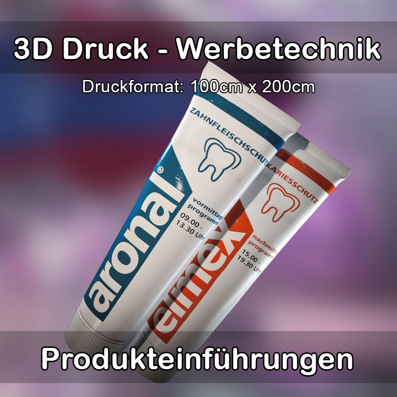 3D Druck Service für Werbetechnik in Schwabach 