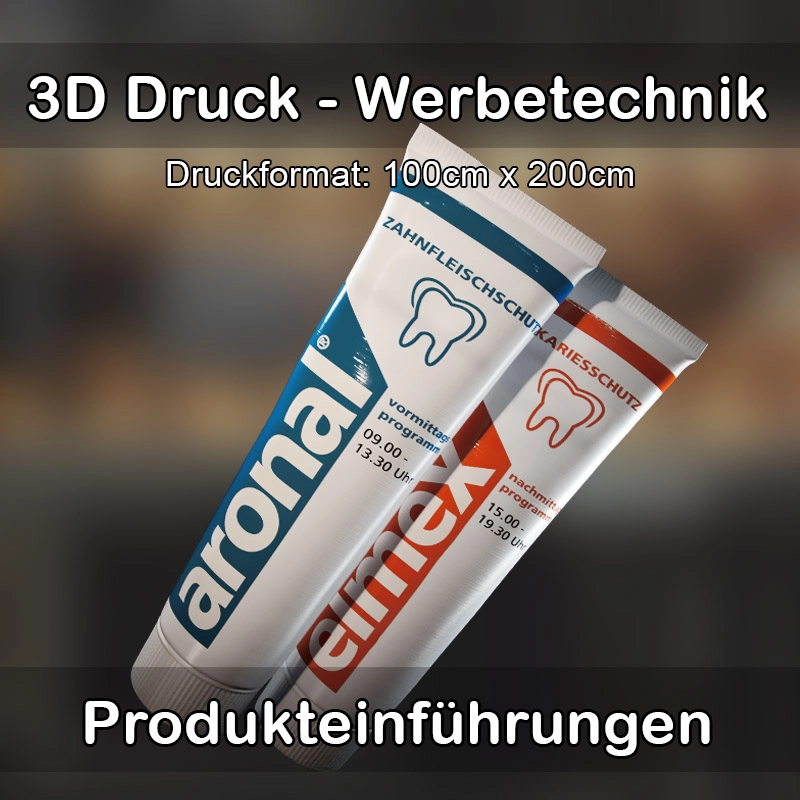 3D Druck Service für Werbetechnik in Schwarzenbach am Wald 