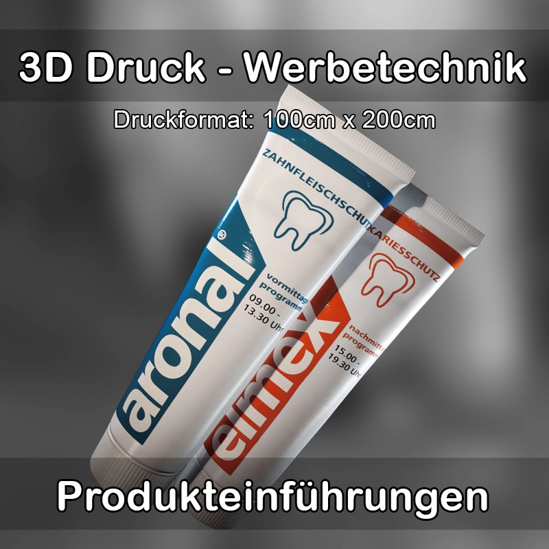 3D Druck Service für Werbetechnik in Schwarzenbach an der Saale 