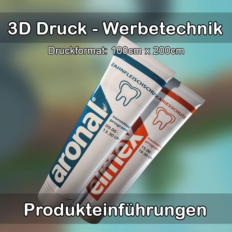 3D Druck Service für Werbetechnik in Schweinfurt 