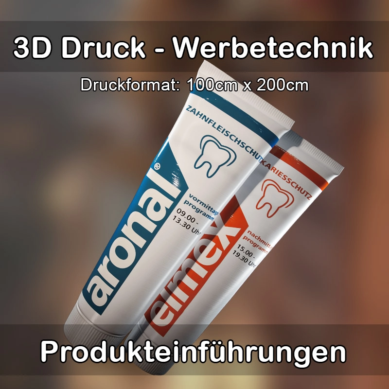 3D Druck Service für Werbetechnik in Speichersdorf 