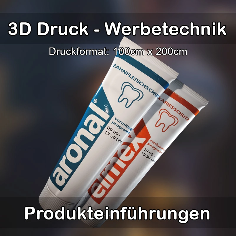 3D Druck Service für Werbetechnik in Stegen 