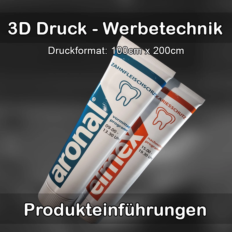 3D Druck Service für Werbetechnik in Steinach (Thüringen) 
