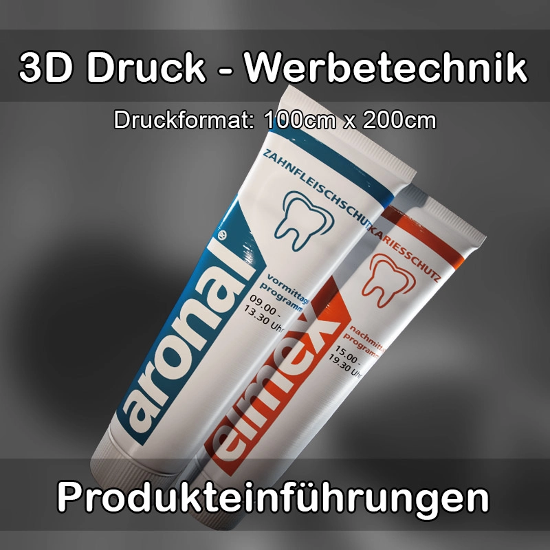 3D Druck Service für Werbetechnik in Steinhöring 