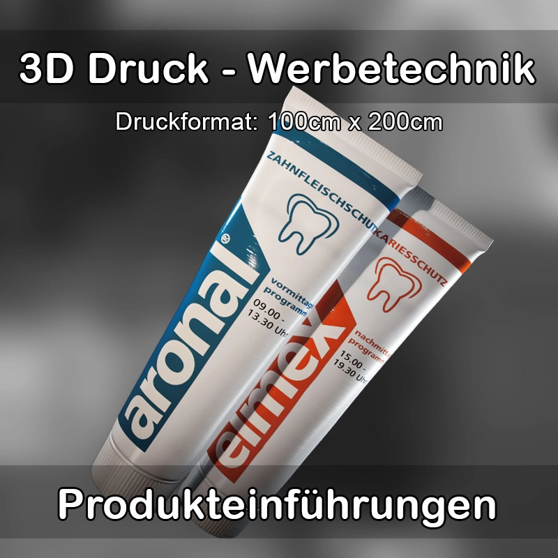 3D Druck Service für Werbetechnik in Strasburg (Uckermark) 