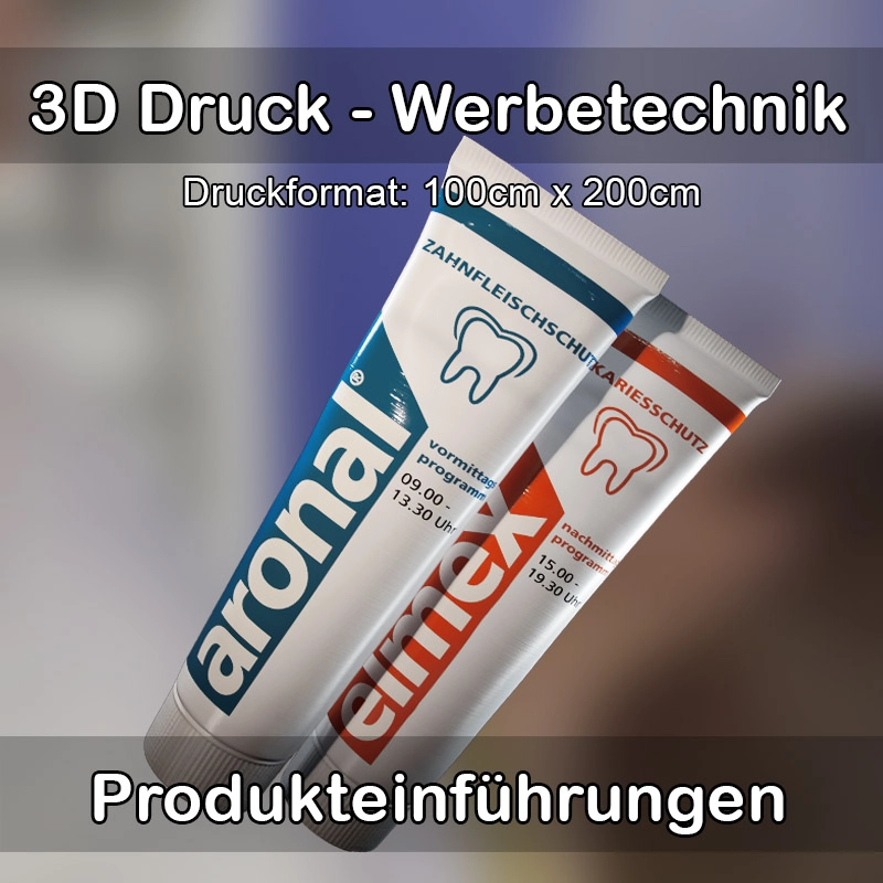3D Druck Service für Werbetechnik in Striegistal 