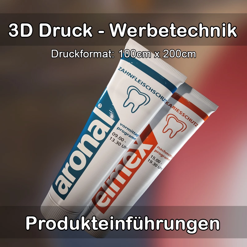 3D Druck Service für Werbetechnik in Tauche 