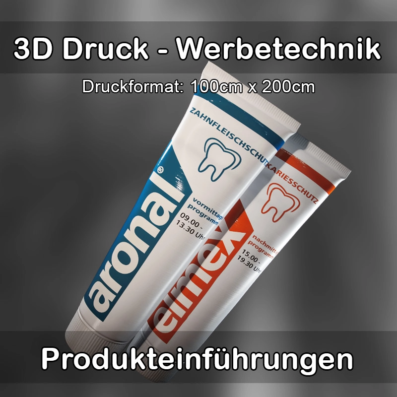 3D Druck Service für Werbetechnik in Templin 