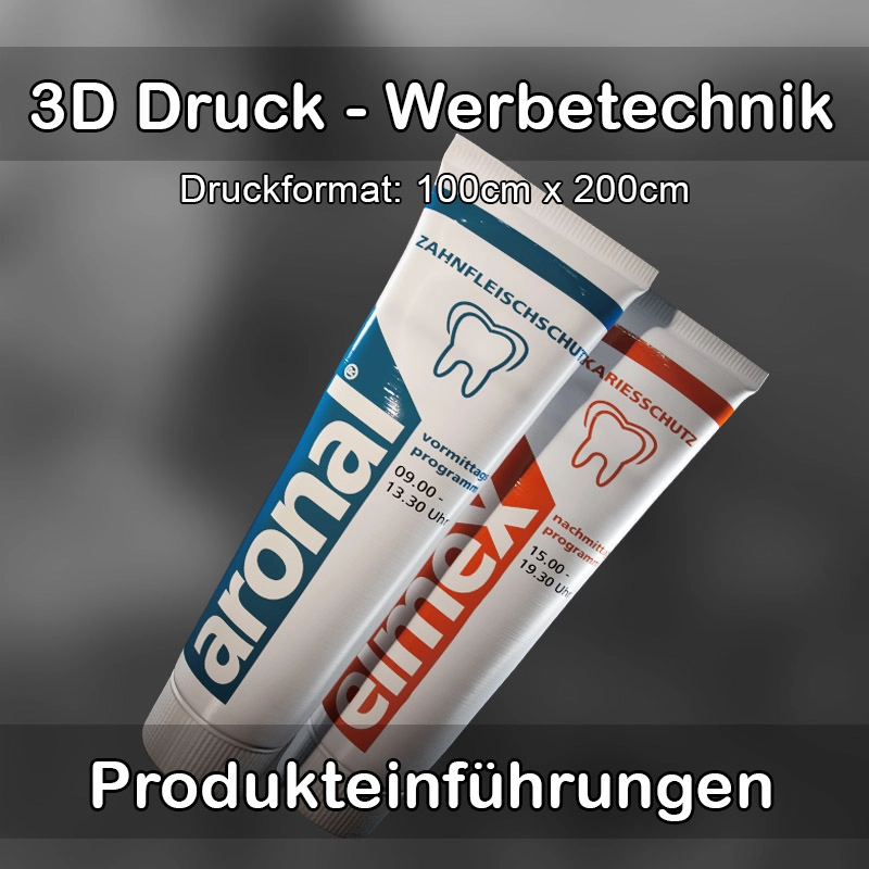 3D Druck Service für Werbetechnik in Thum 