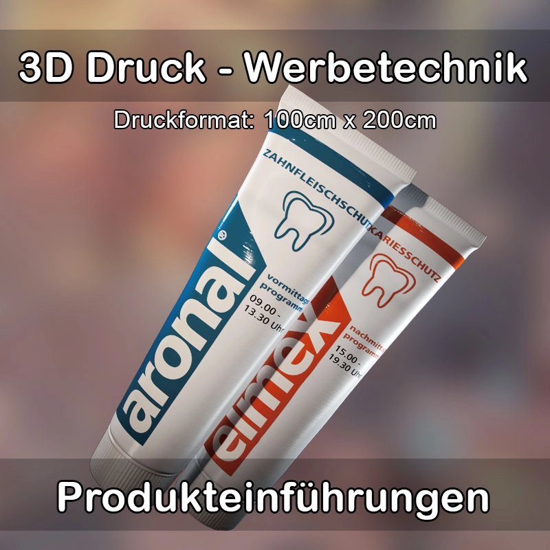 3D Druck Service für Werbetechnik in Töging am Inn 