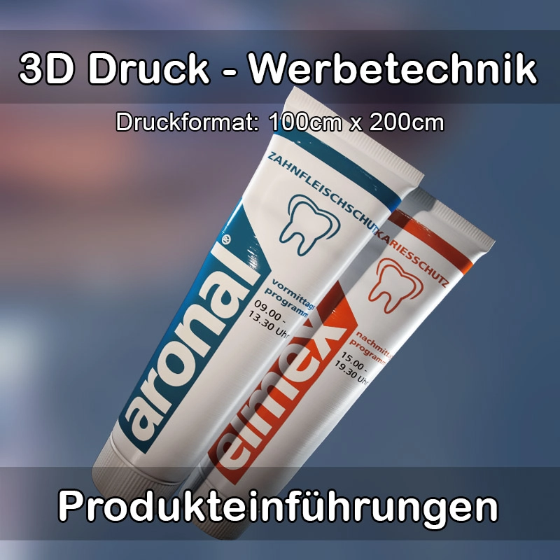 3D Druck Service für Werbetechnik in Übersee 