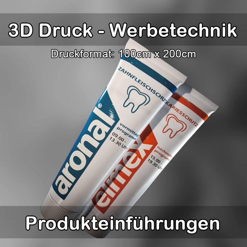 3D Druck Service für Werbetechnik in Ulm 