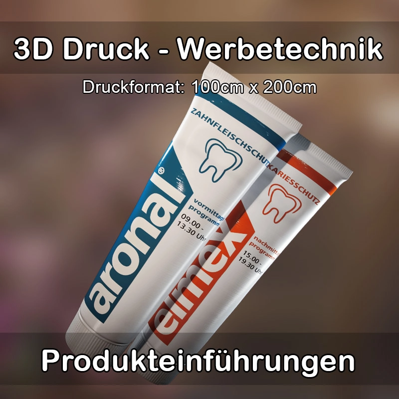 3D Druck Service für Werbetechnik in Unterföhring 