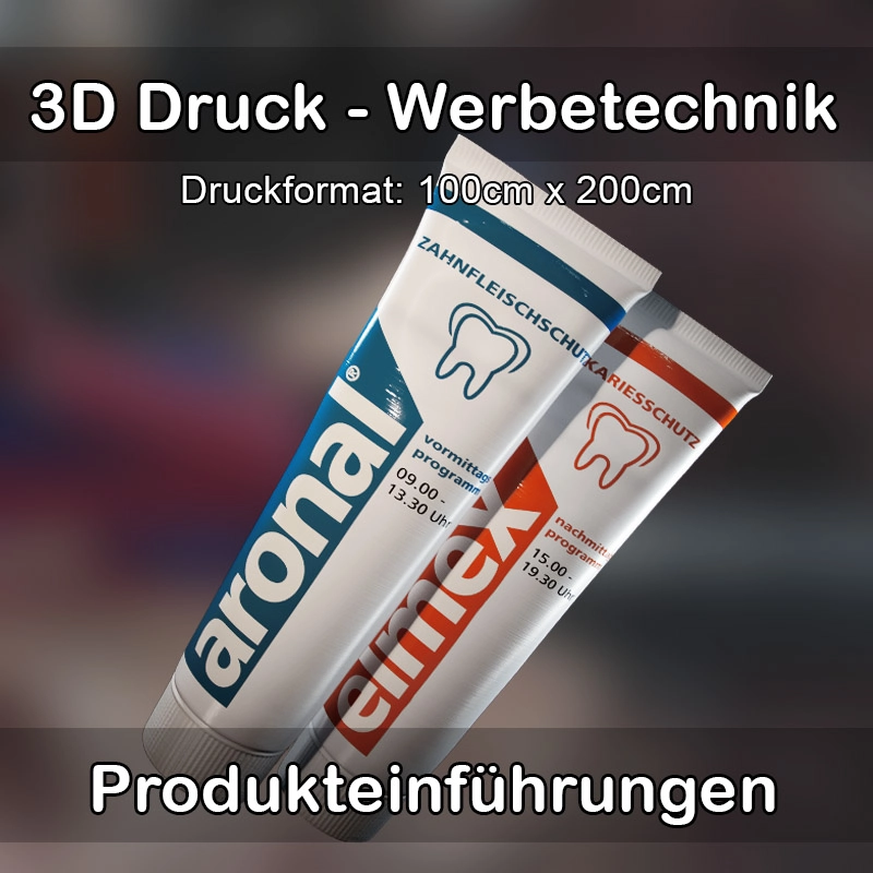 3D Druck Service für Werbetechnik in Unterpleichfeld 
