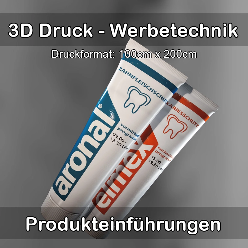 3D Druck Service für Werbetechnik in Uttenweiler 