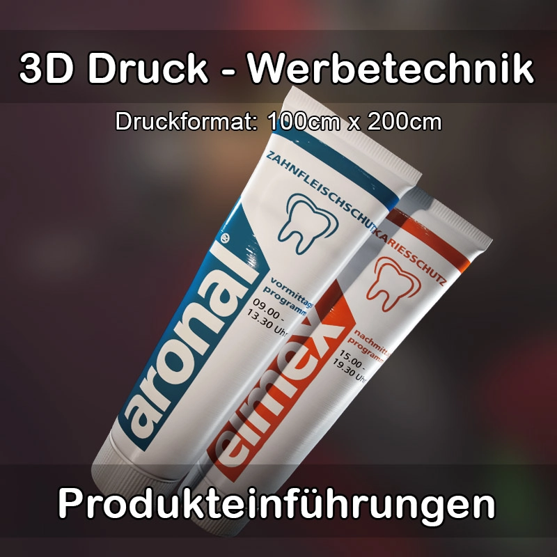 3D Druck Service für Werbetechnik in Wallhausen (Württemberg) 