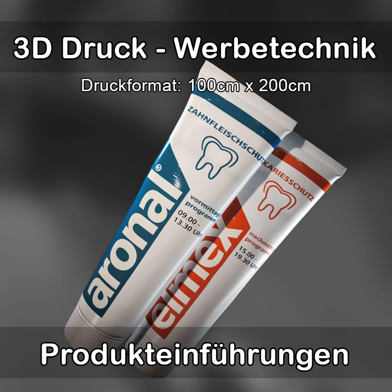 3D Druck Service für Werbetechnik in Waltershausen 