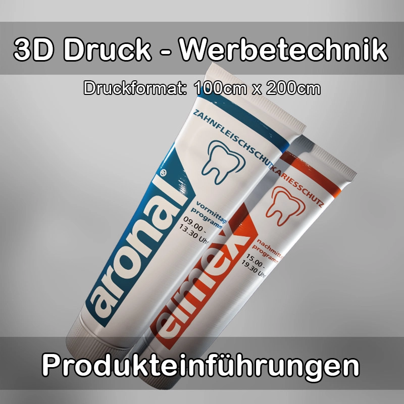 3D Druck Service für Werbetechnik in Wanfried 
