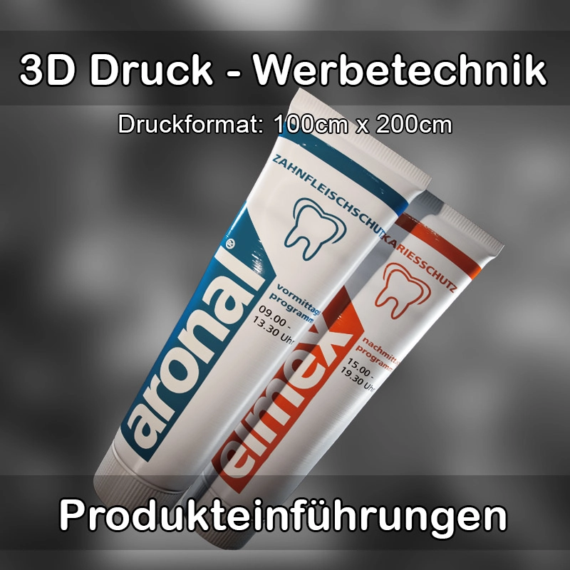 3D Druck Service für Werbetechnik in Wartenberg (Hessen) 