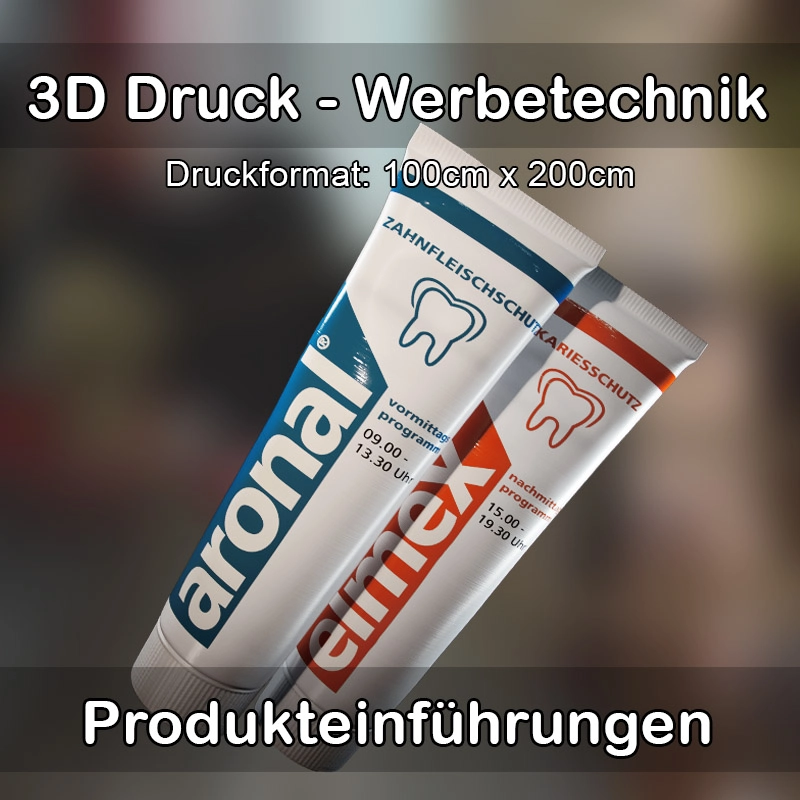 3D Druck Service für Werbetechnik in Weißensee 