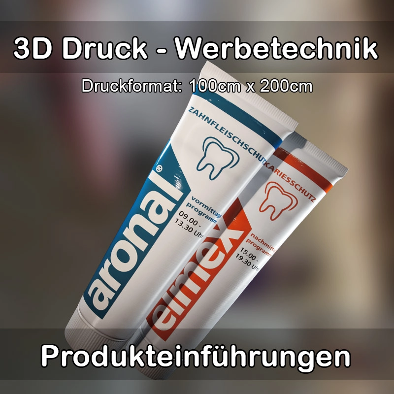 3D Druck Service für Werbetechnik in Welden 