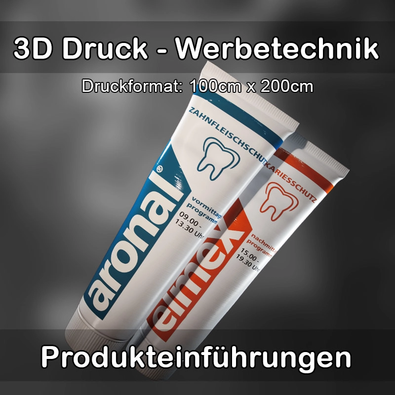 3D Druck Service für Werbetechnik in Wernigerode 