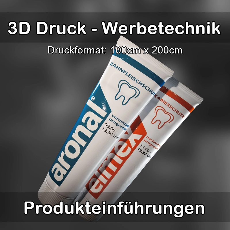 3D Druck Service für Werbetechnik in Weßling 