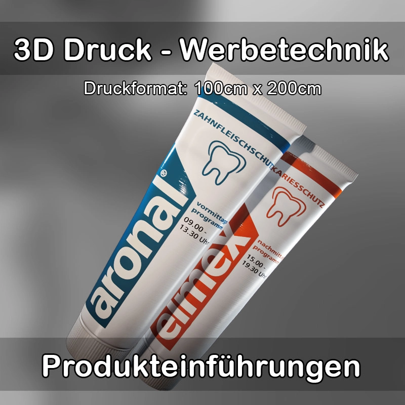 3D Druck Service für Werbetechnik in Wolfratshausen 